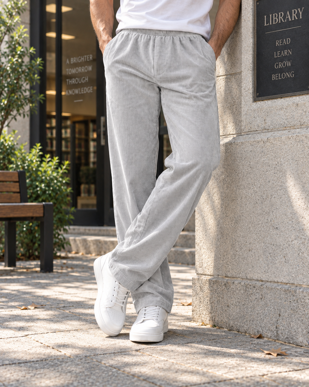Silver Mist* Corduroy Wide Leg#10