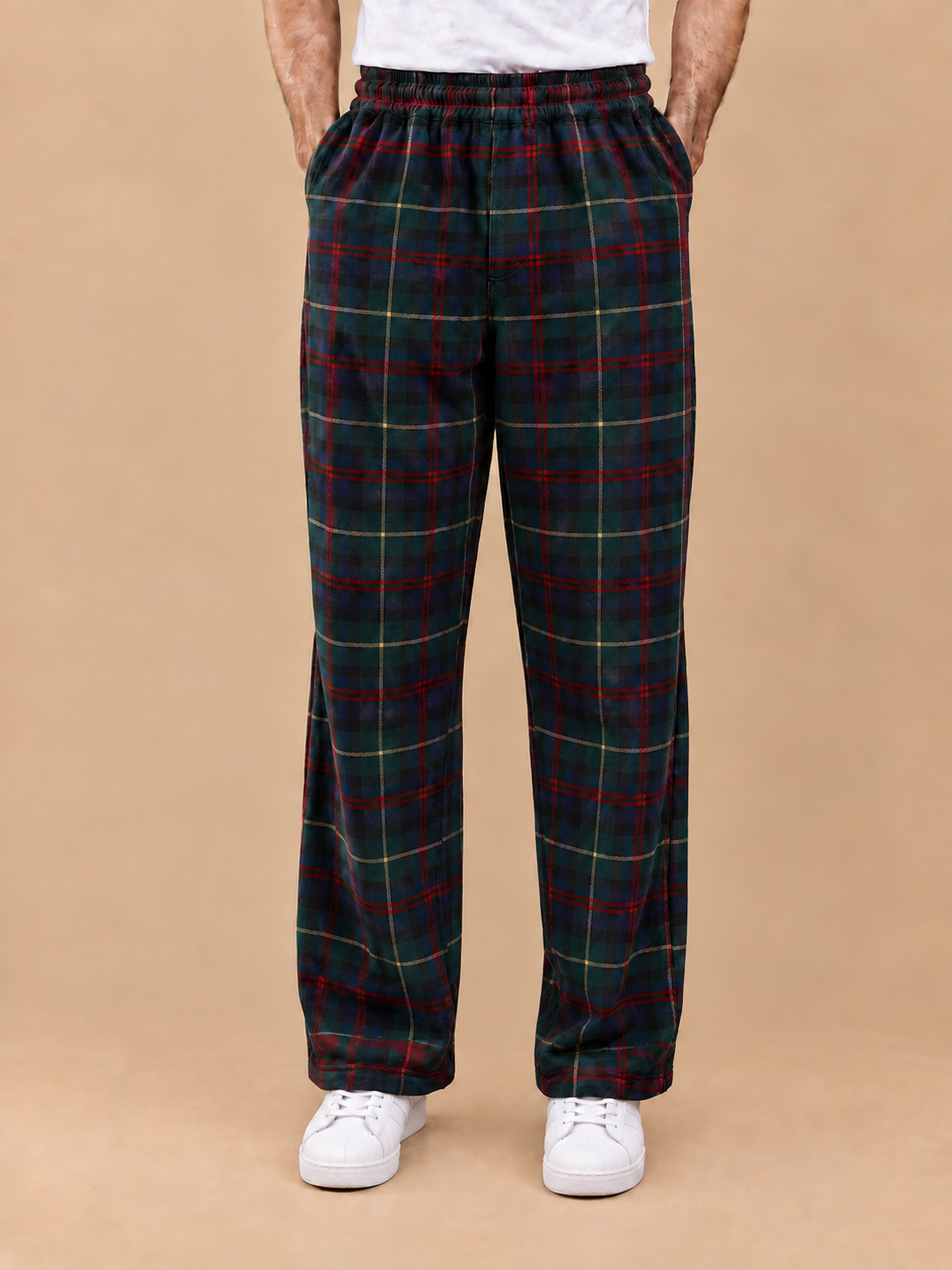 Clan* Flannel Wide Leg#5