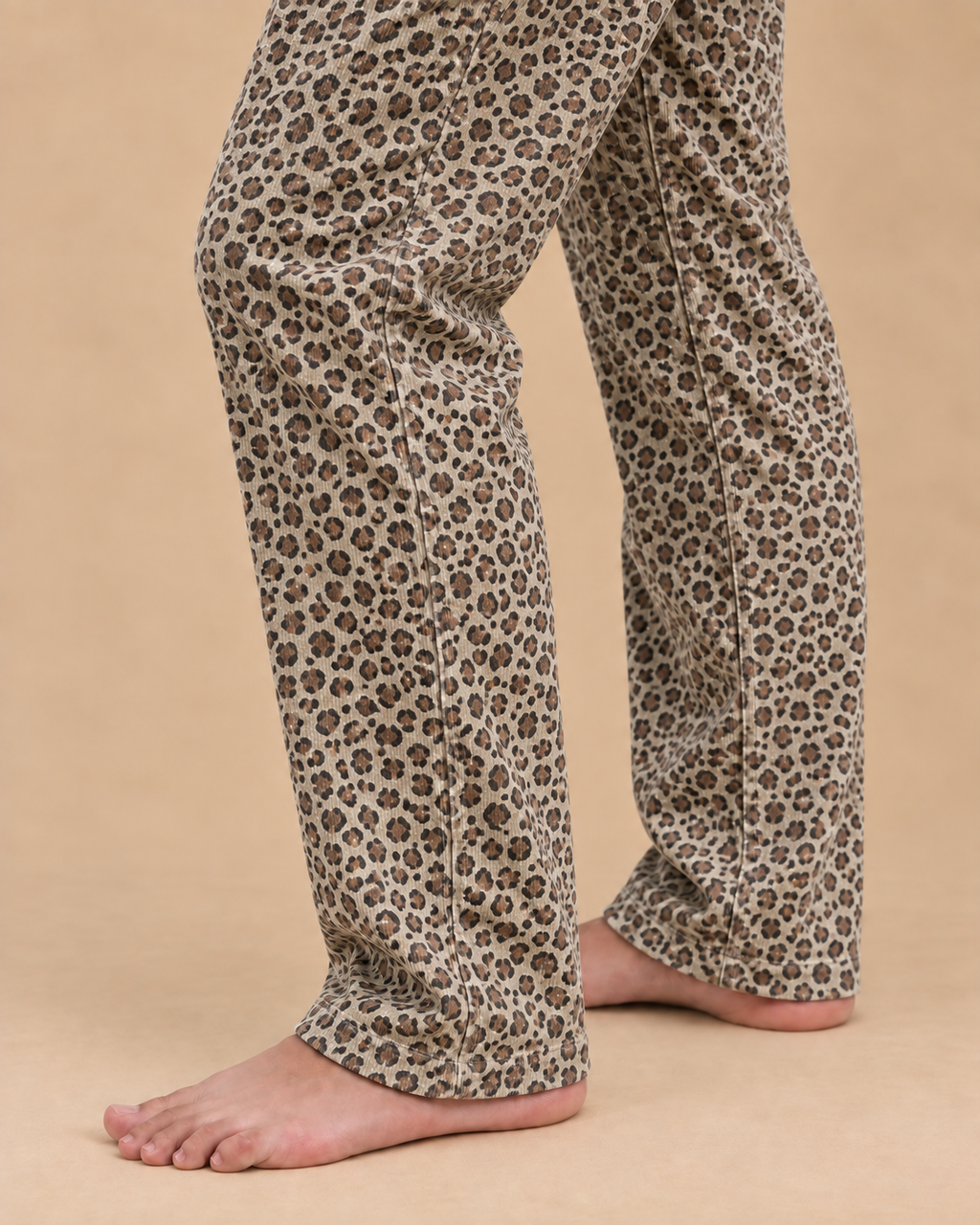 Wild Terra Leopard* Corduroy Wide Leg#11