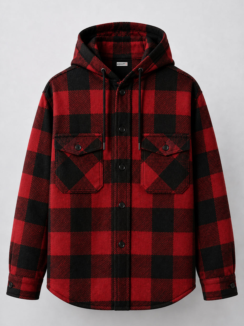 Redline * Hooded Flannel shirt #6