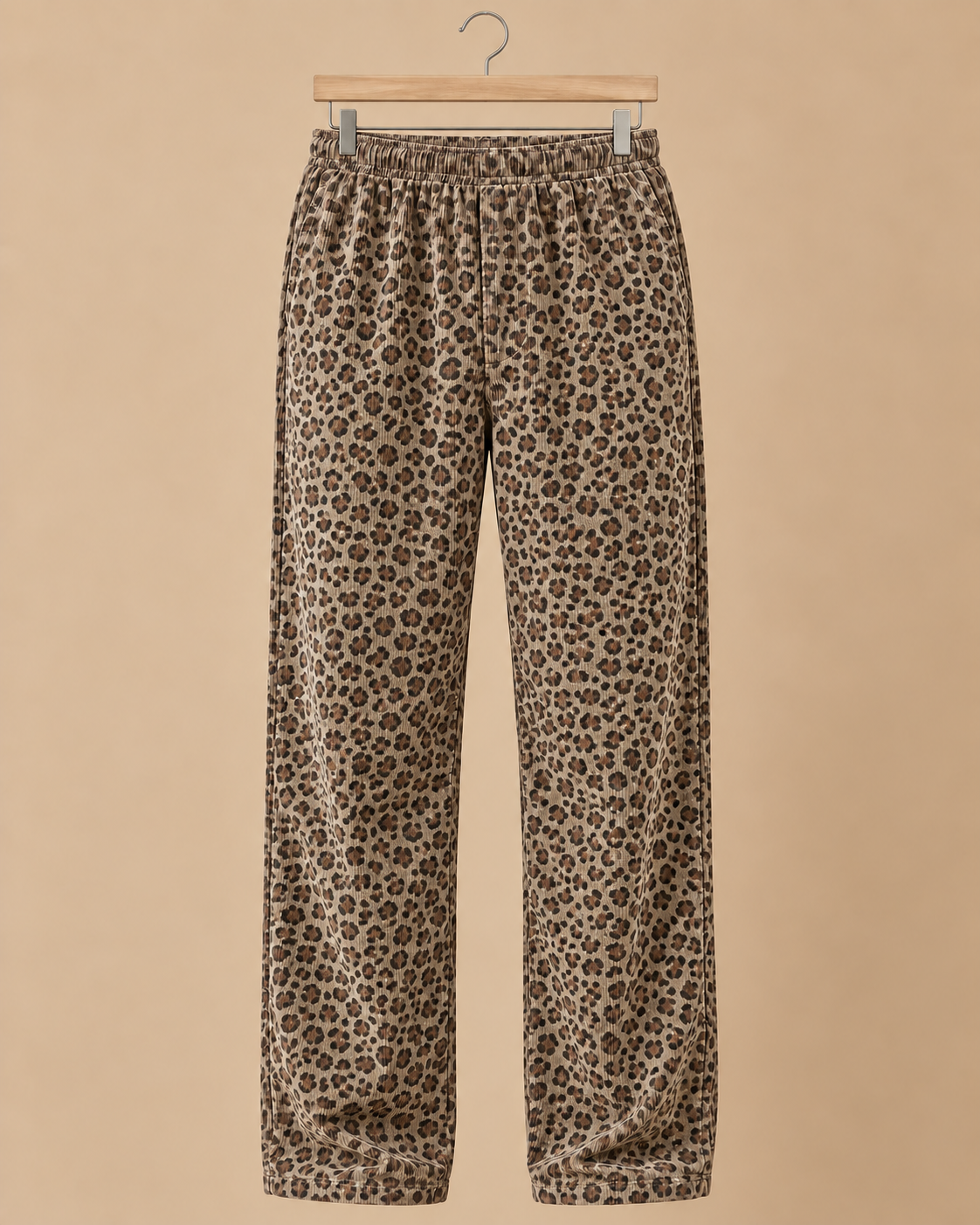 Wild Terra Leopard* Corduroy Wide Leg#11