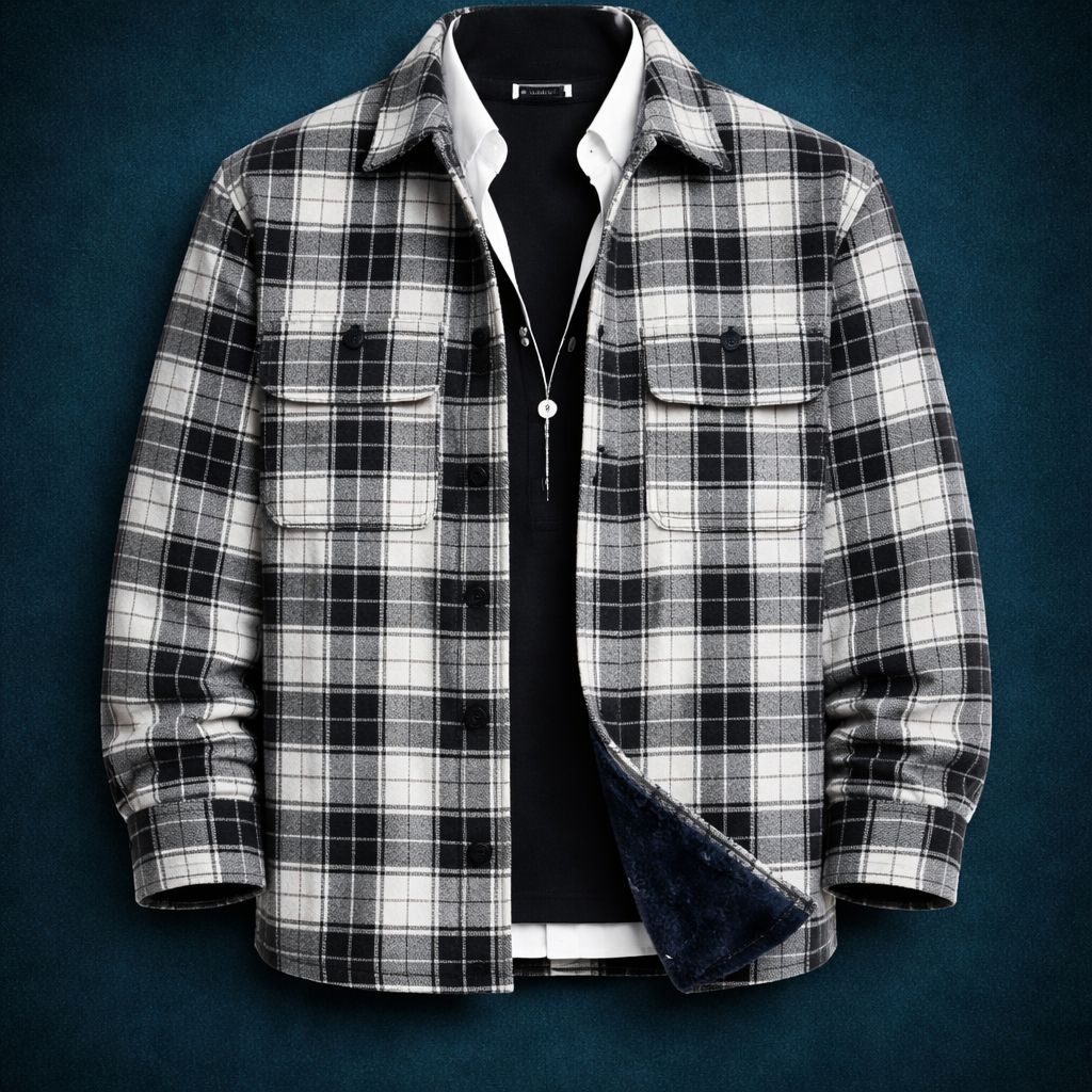 Sherpa flannel shacket#2