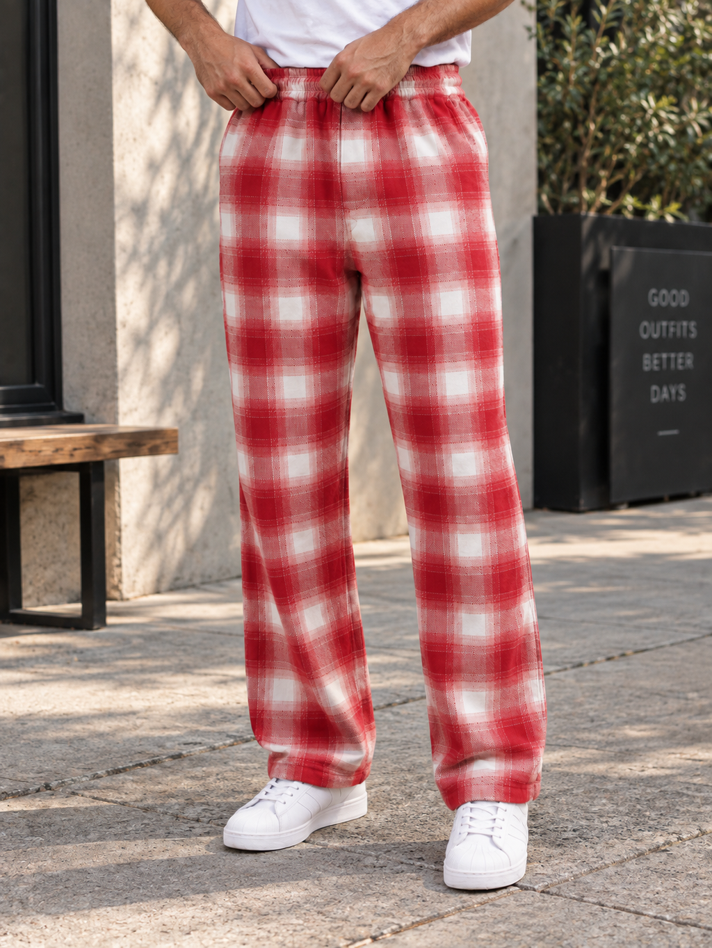 Ember* Flannel Wide Leg#2