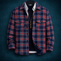 Sherpa flannel shacket#4