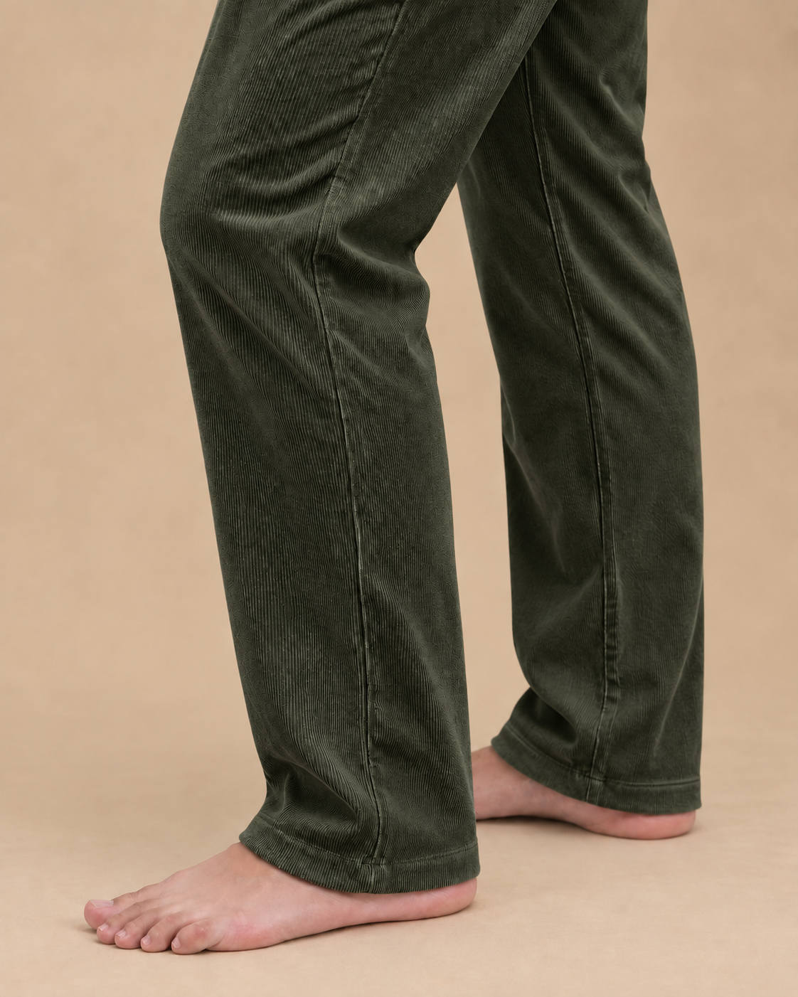 Forest Olive* Corduroy Wide Leg#8