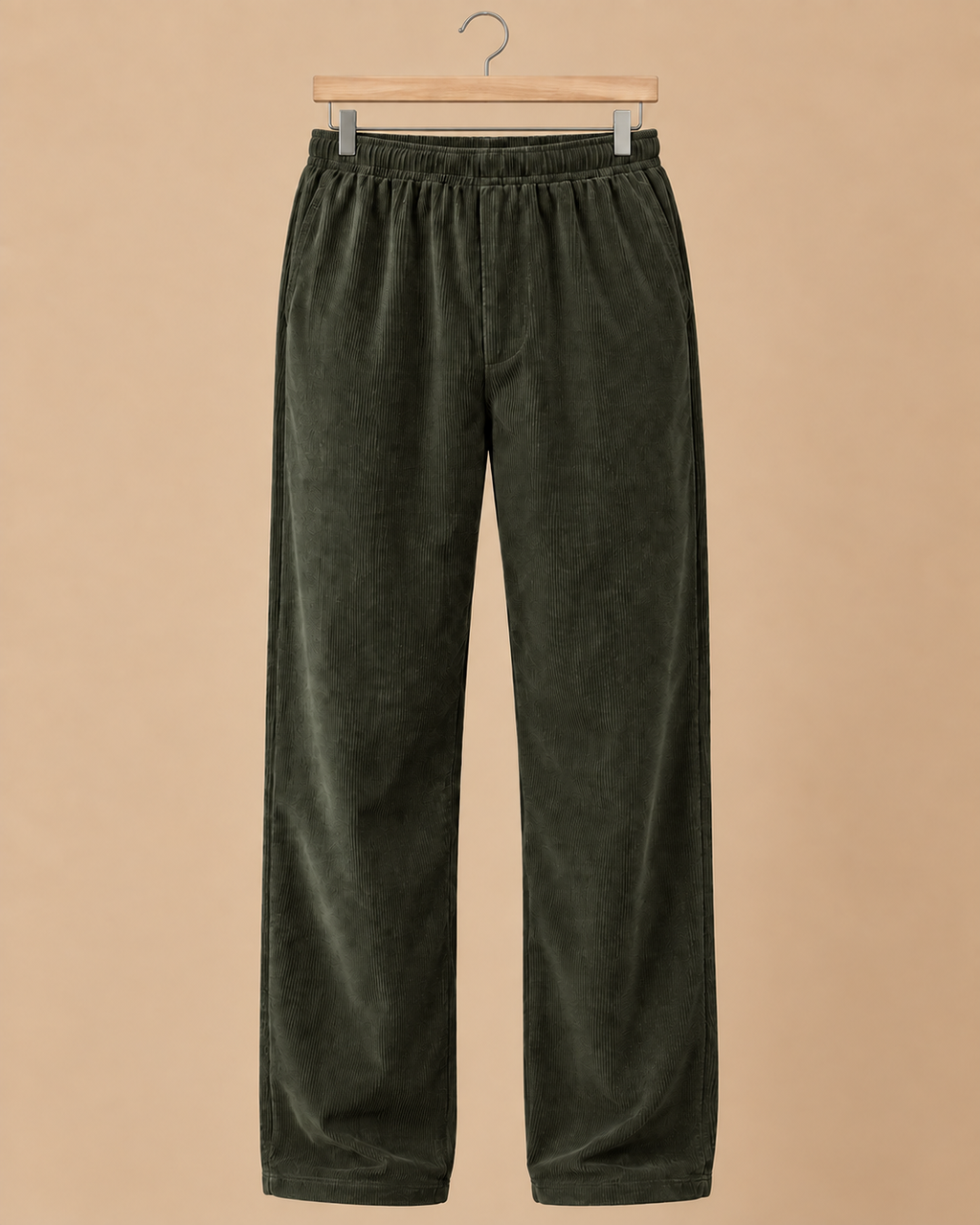 Forest Olive* Corduroy Wide Leg#8