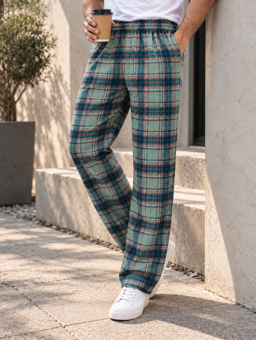 Highland* Flannel Wide Leg#3