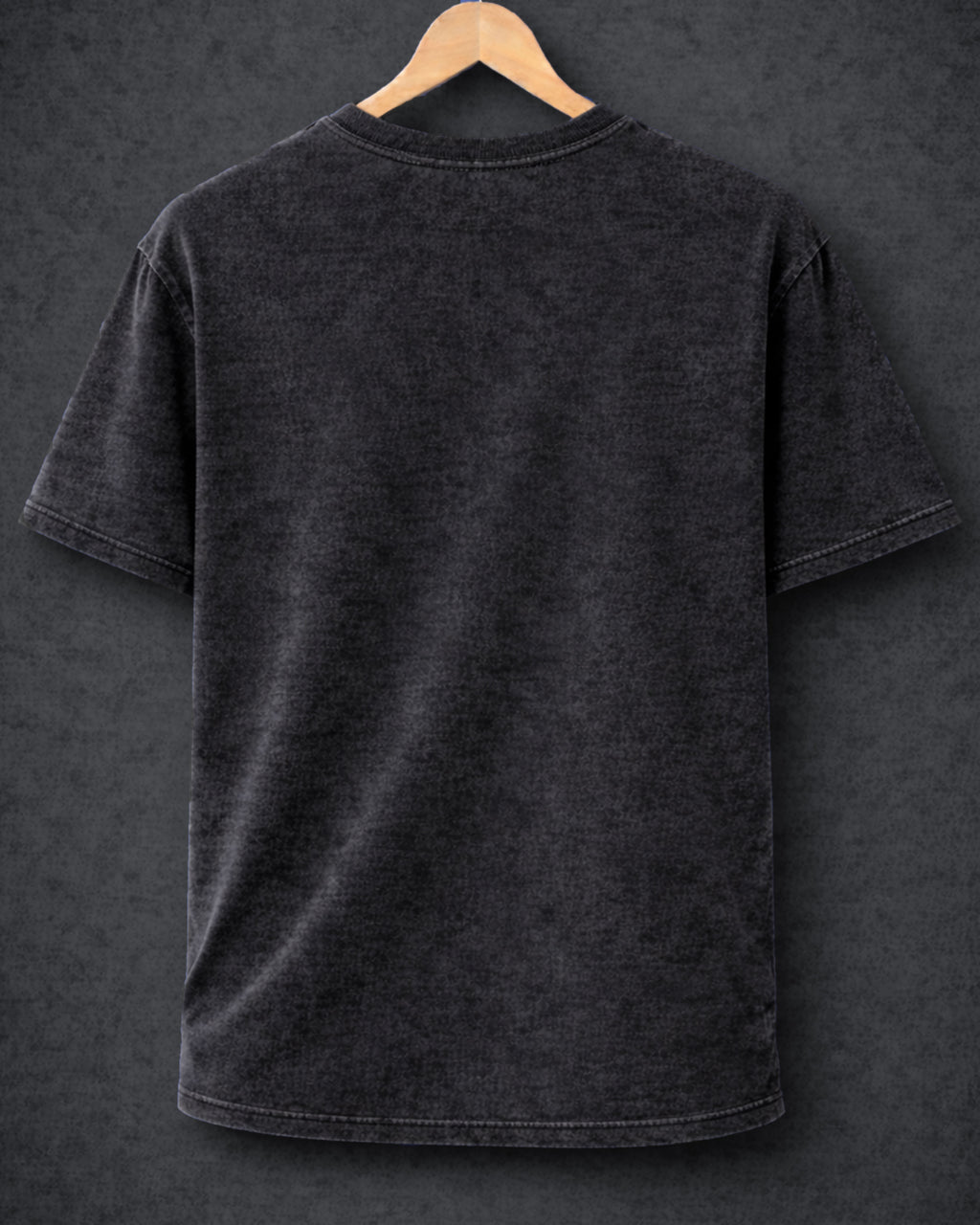 Washed Charcoal - ACID WASH OVER SIZE T-shirt#18