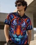 Apex Roar* Printed Polo T-shirt#32