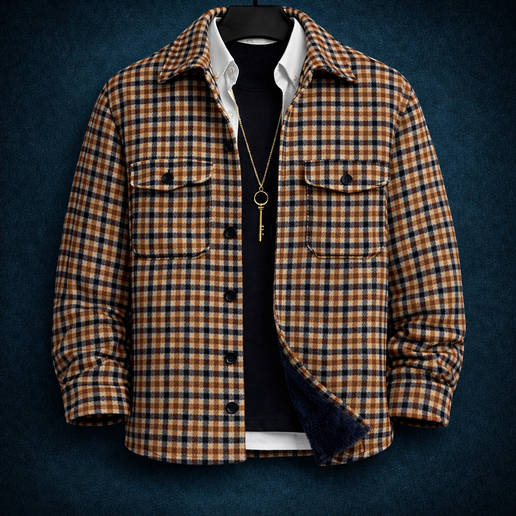 Sherpa flannel shacket#3