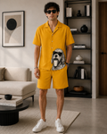 Pawsh Hour shirt & Shorts Co-ord Set #1