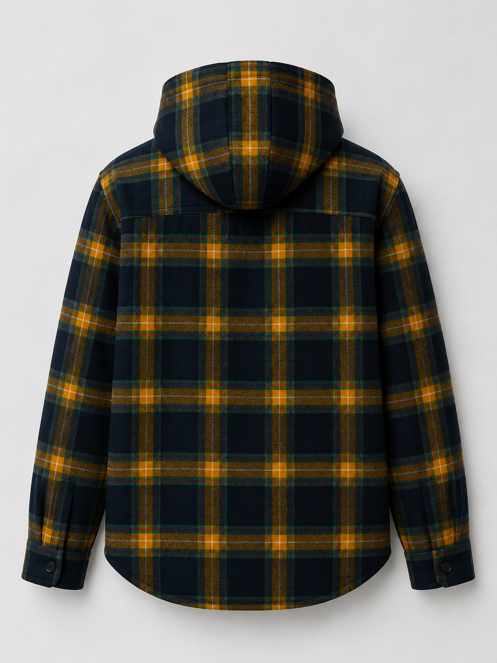 Ridge* Hooded Flannel shirt #1