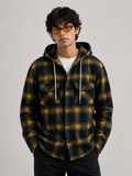 Ridge* Hooded Flannel shirt #1