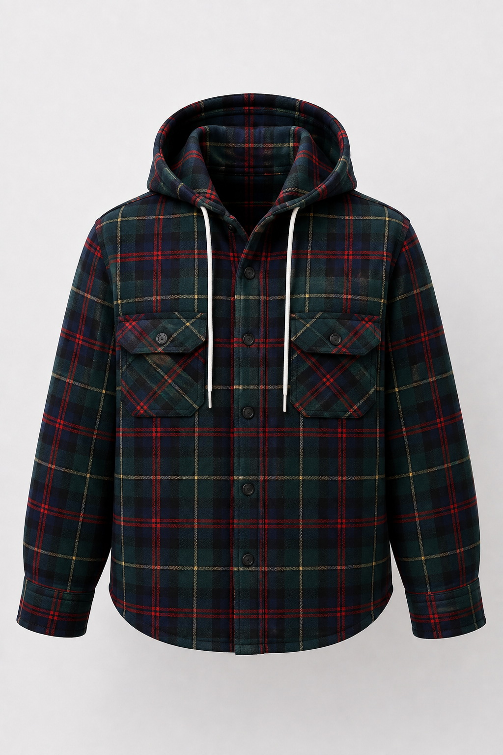 Blackwood* Hooded Flannel shirt #2