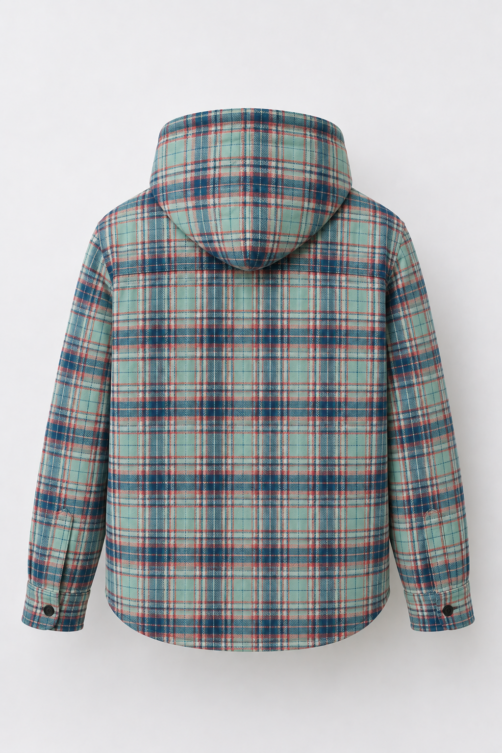 Glacier* Hooded Flannel shirt #4