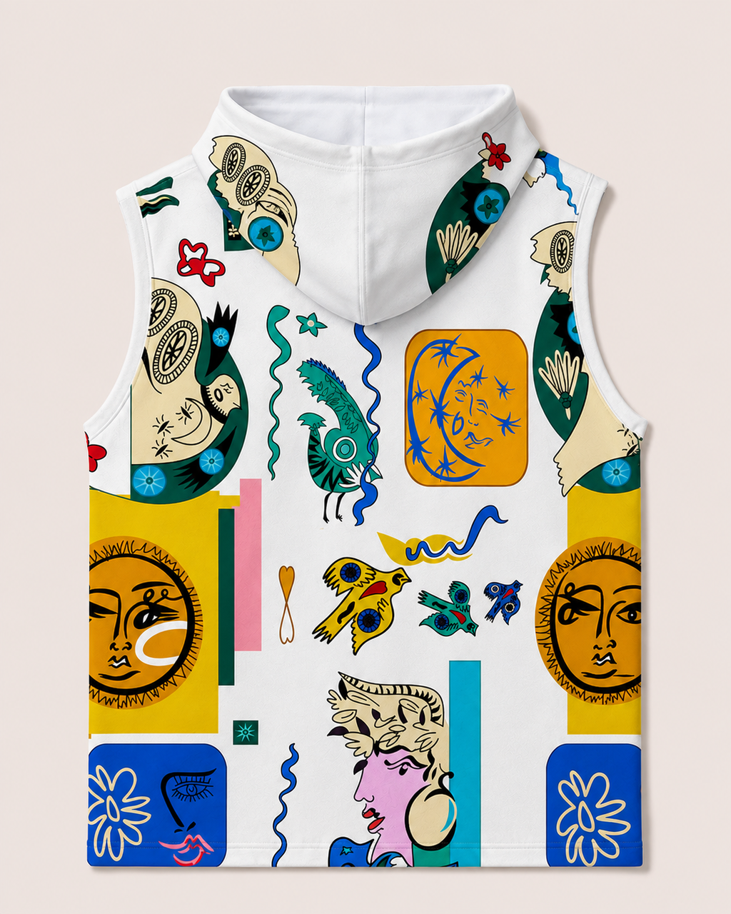 Mosaic Sun Hoodie sando #12