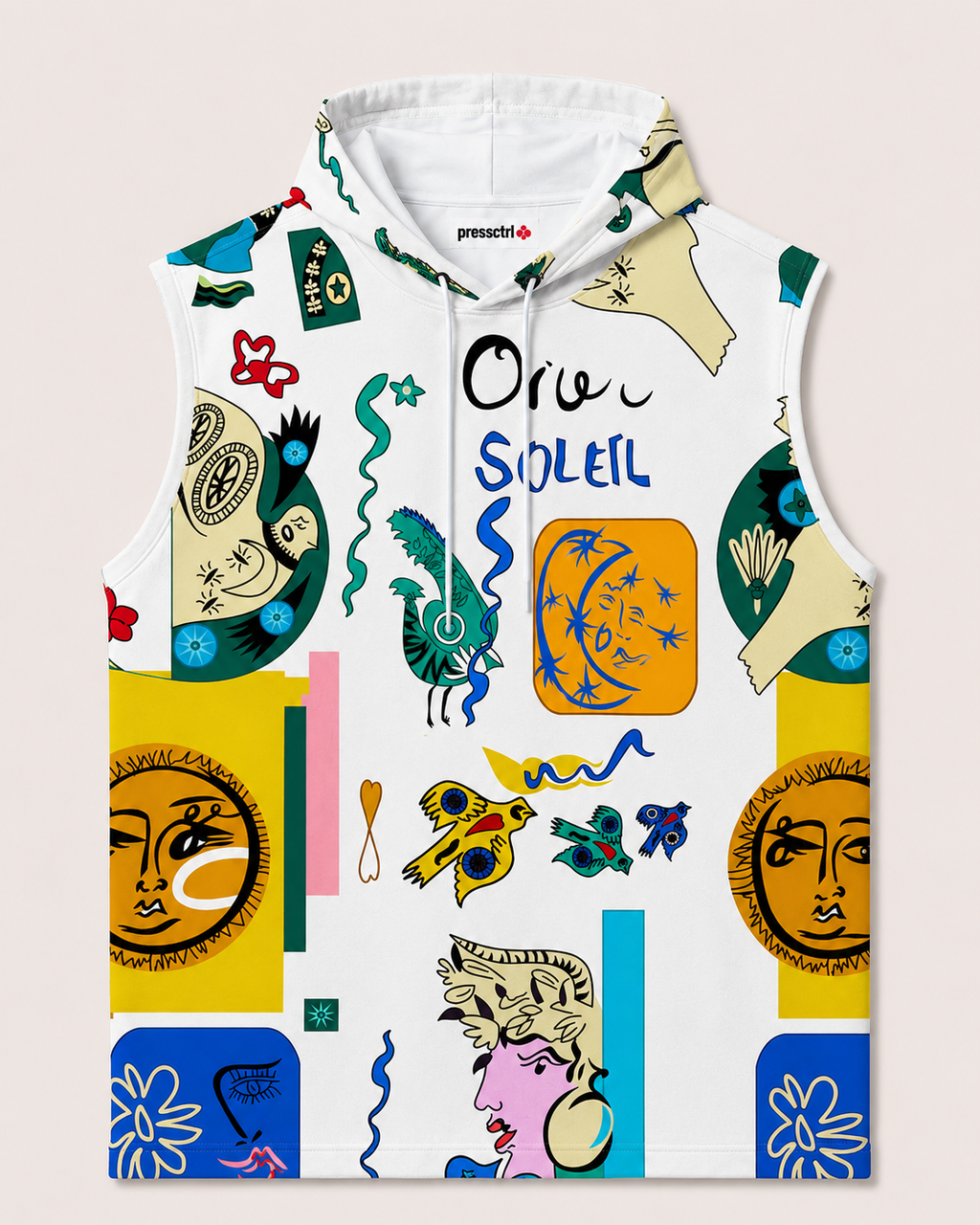 Mosaic Sun Hoodie sando #12