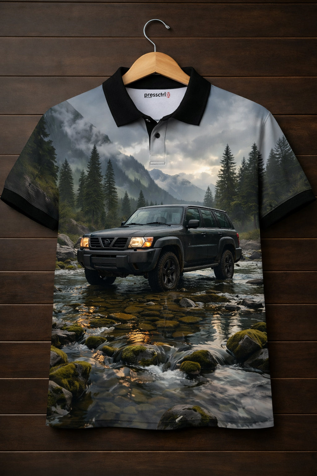 Printed Polo T-shirt#15