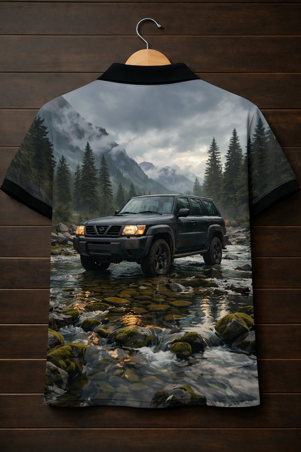 Printed Polo T-shirt#15