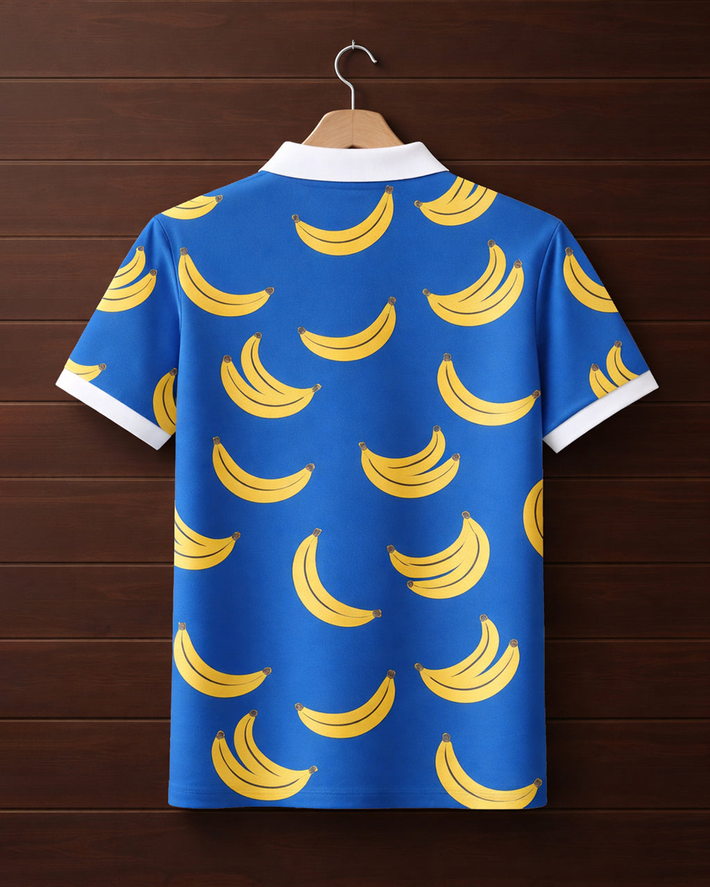 Zipper Printed Polo T-shirt#16