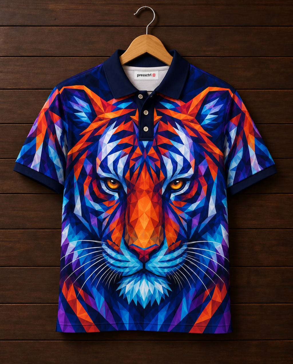 Apex Roar* Printed Polo T-shirt#32