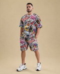 Sticker Riot* Oversized Tee & Shorts Co-ord Set #8