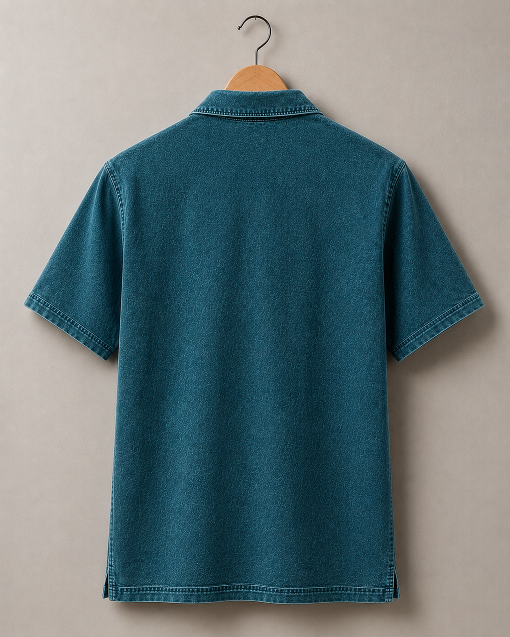 Ocean Dusk ACID WASH VINTAGE Polo T-shirt#30
