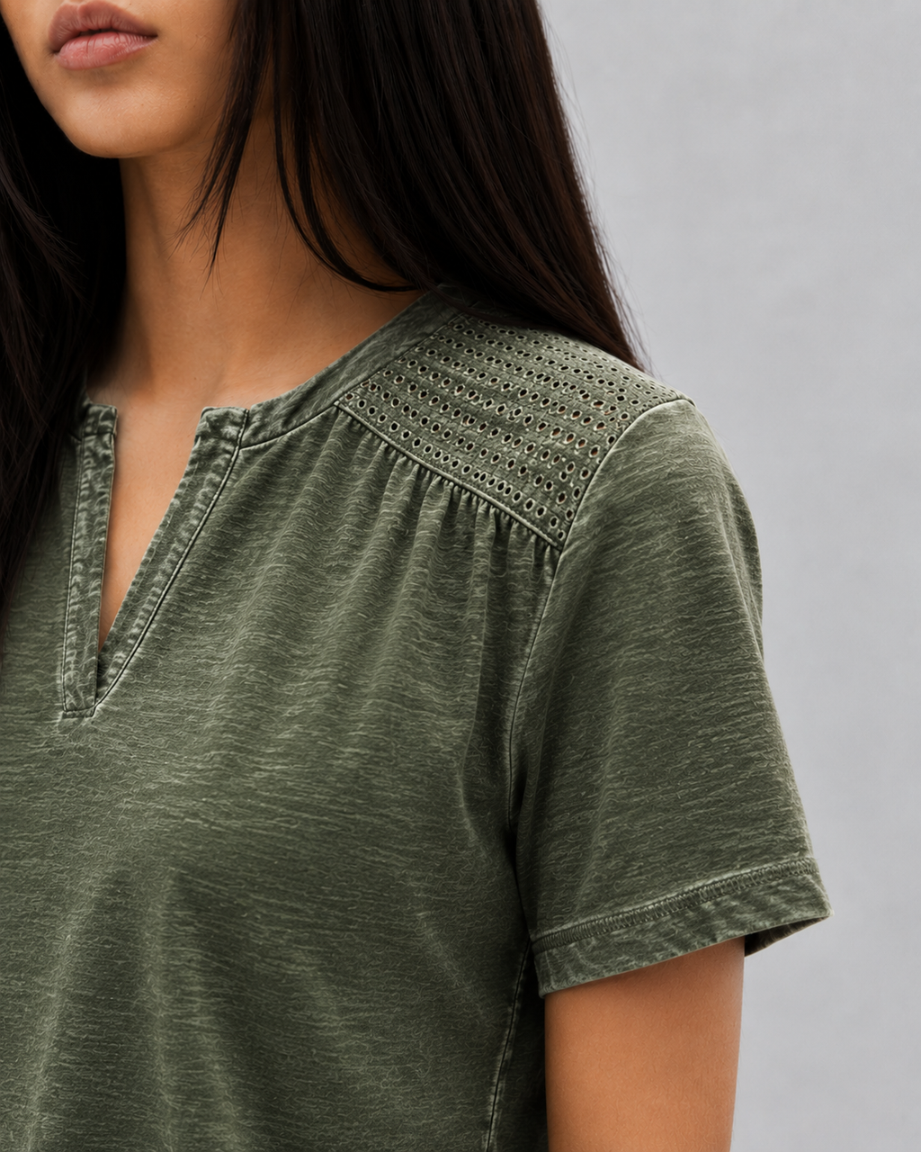 Olive Core Tee #1