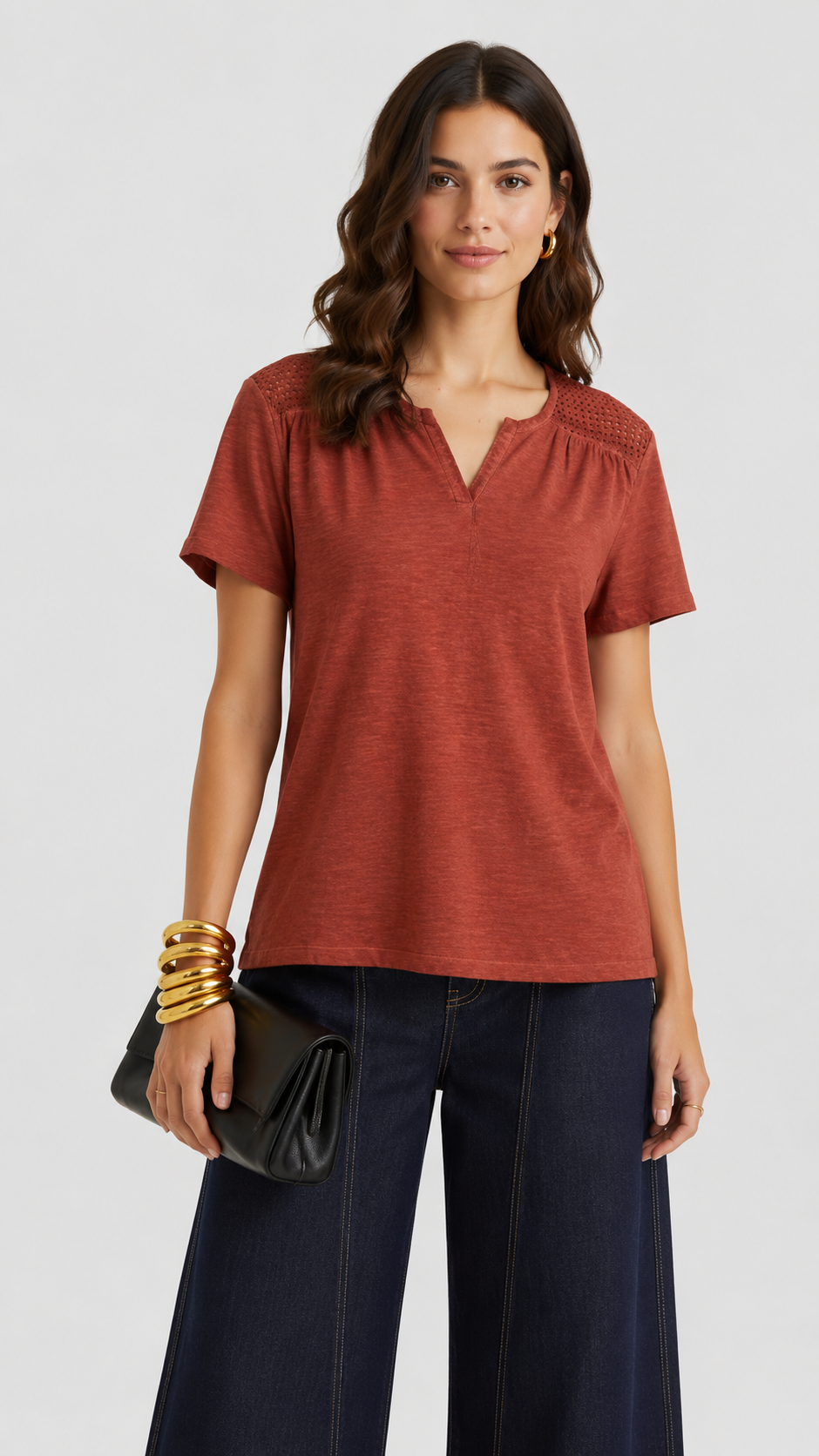 Terracotta Ease Tee #2