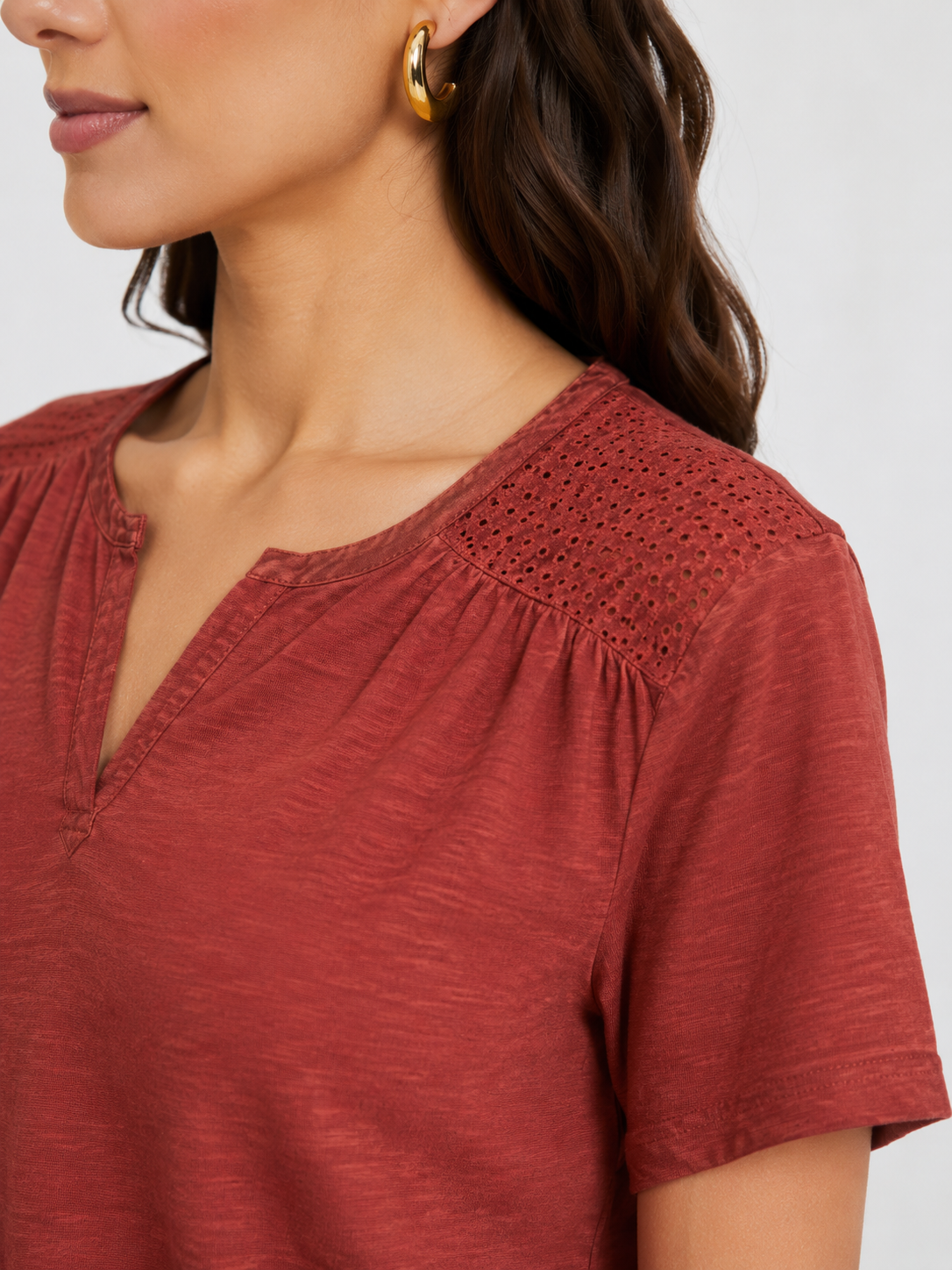 Terracotta Ease Tee #2
