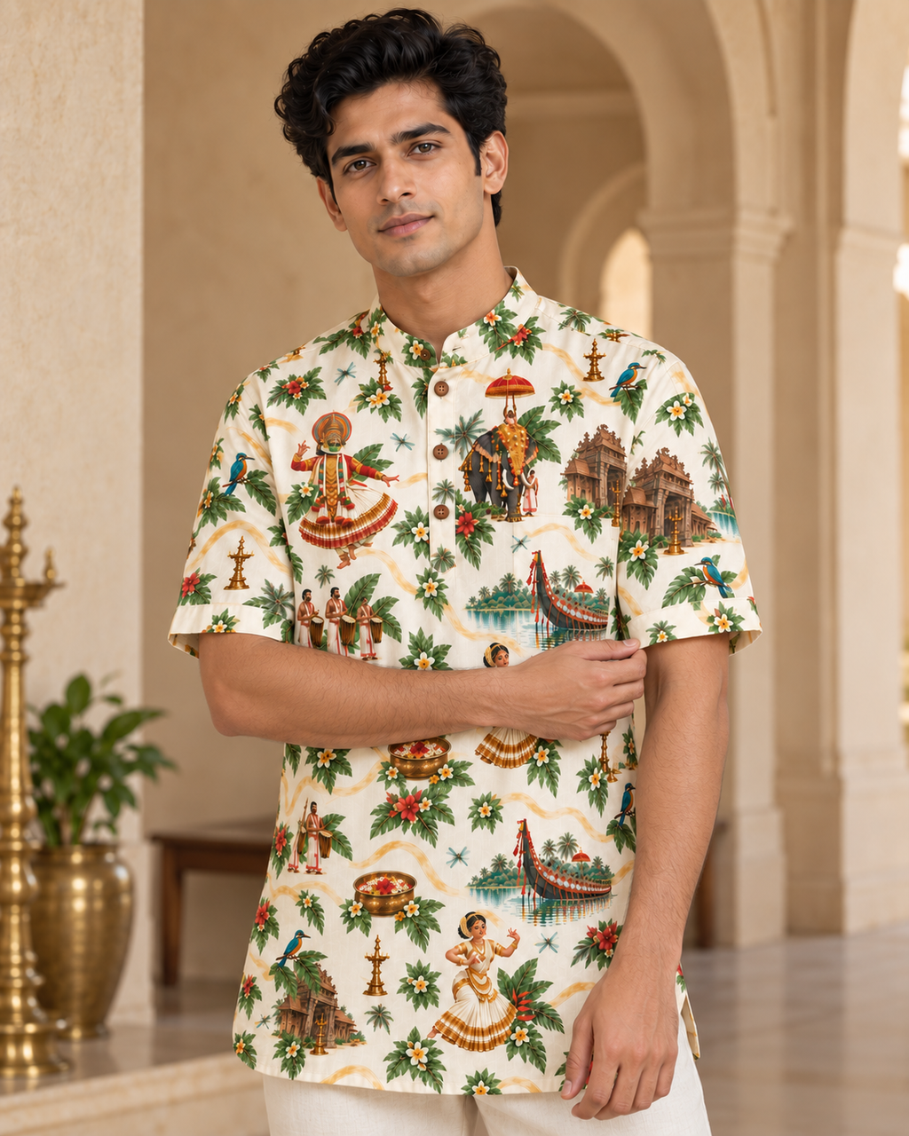 Printed Short Kurta #2