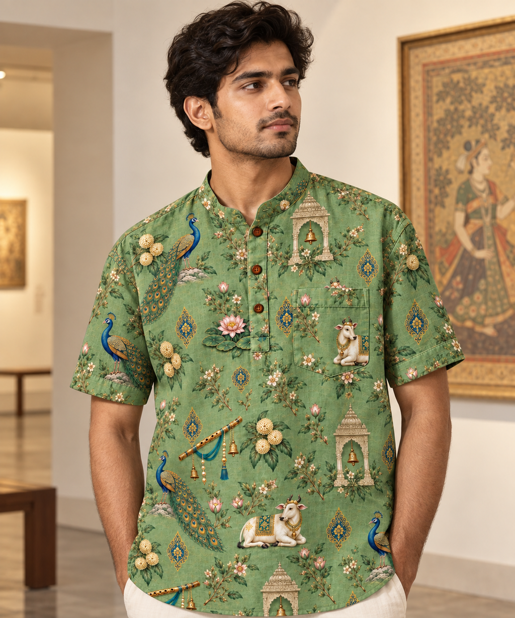 Printed Short Kurta #3