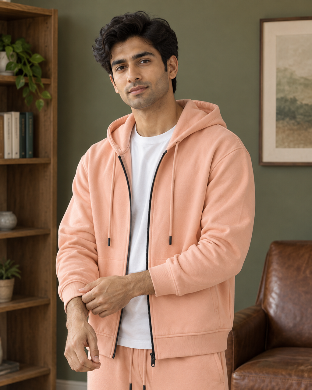 Unisex Basic Hoodie Cord-set#11
