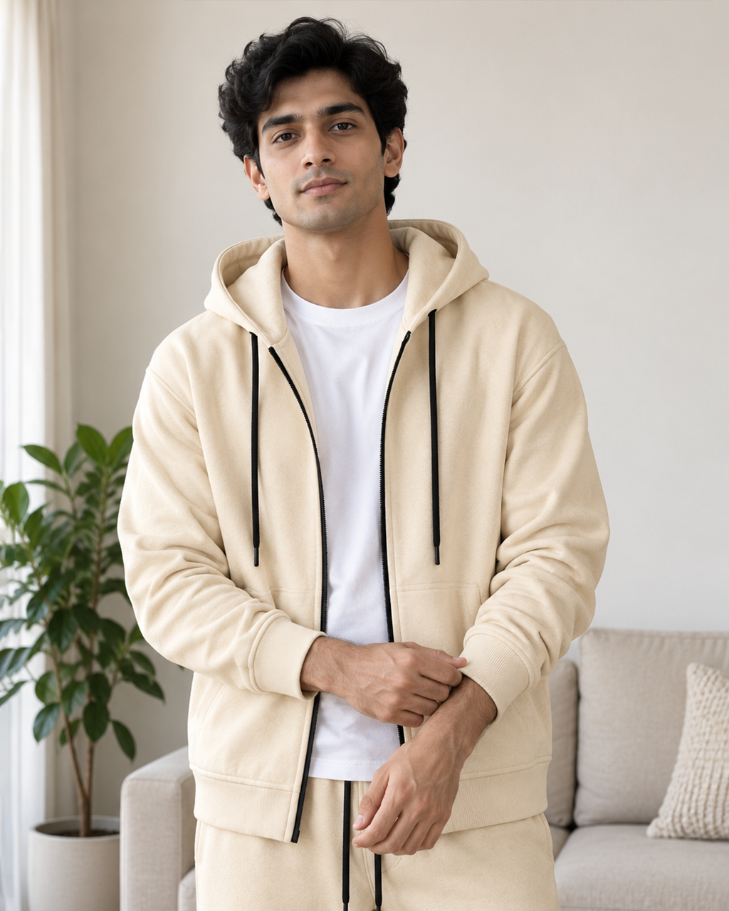 Unisex Basic Hoodie Cord-set#9