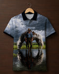 Drifter Printed Polo T-shirt#18