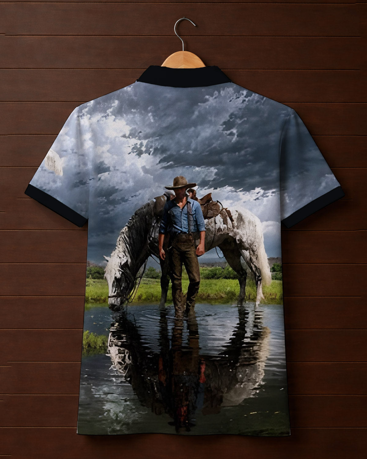Printed Polo T-shirt#18