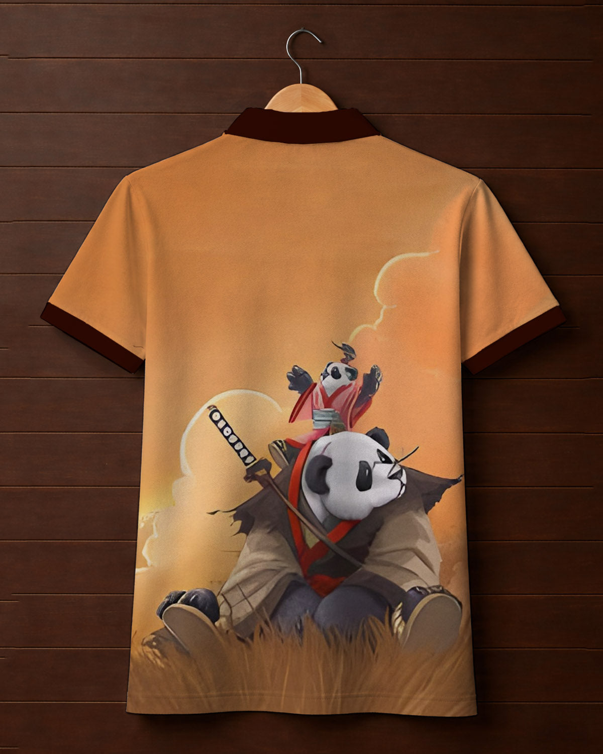 Printed Polo T-shirt#19