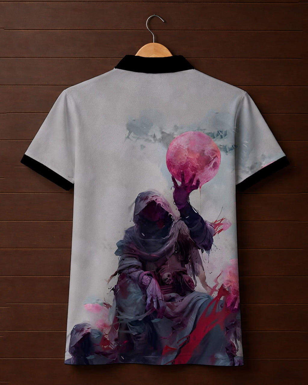 Printed Polo T-shirt#20