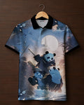 Ronin Printed Polo T-shirt#21