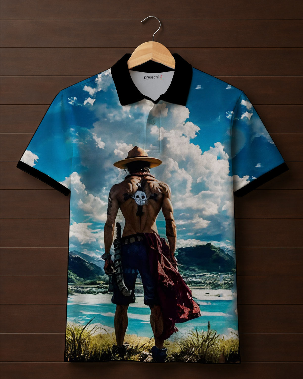 Printed Polo T-shirt#22