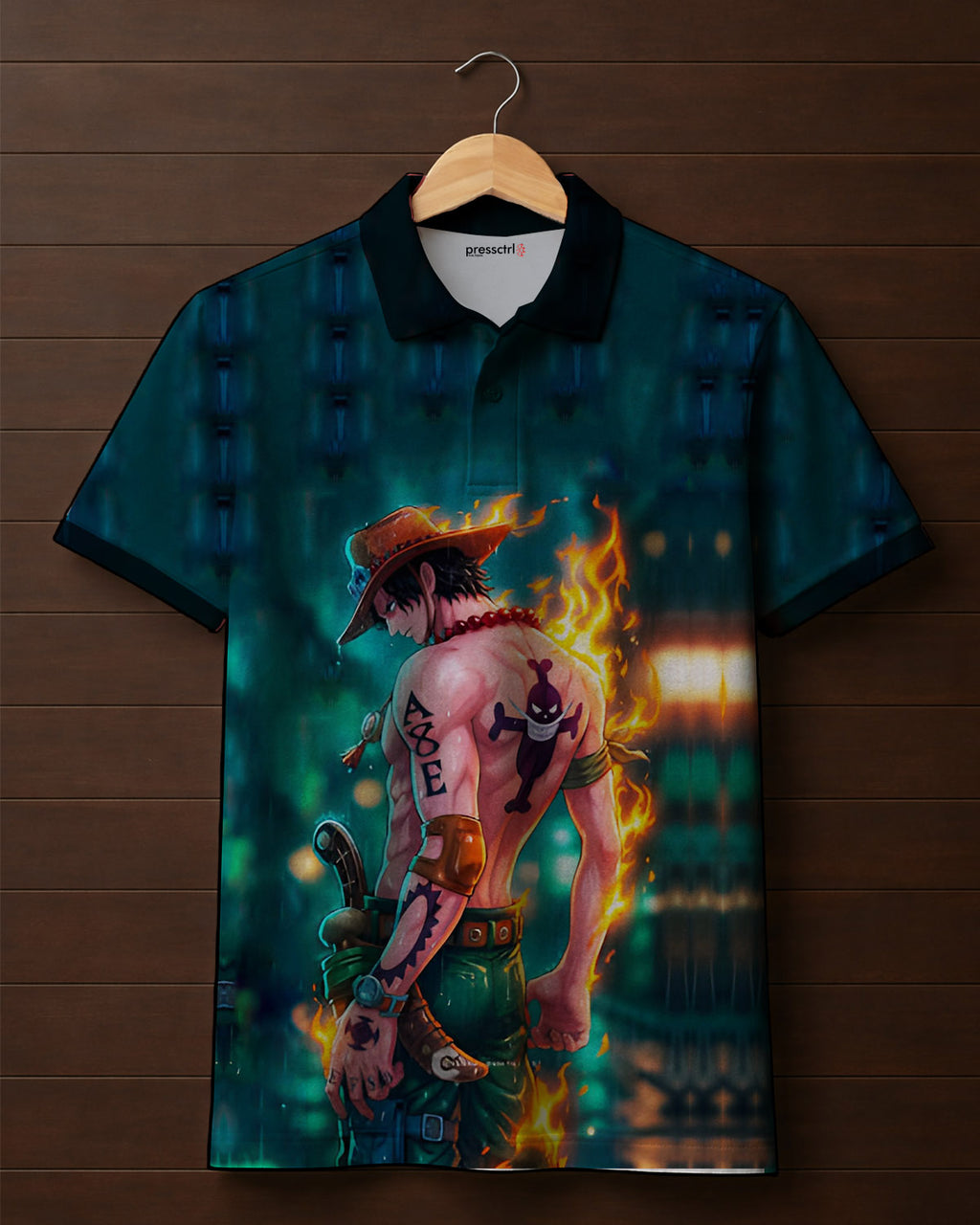 Printed Polo T-shirt#23