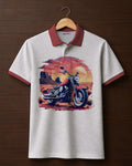 Mirage Printed Polo T-shirt#24