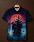 Nightfall Printed Polo T-shirt#25