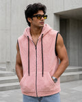 Blushwave* Sleeveless Sherpa Hoodie #7