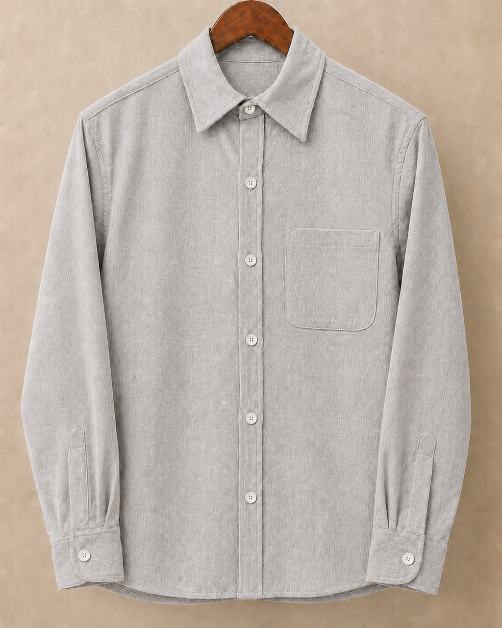 Chalk* Corduroy Shirt#1