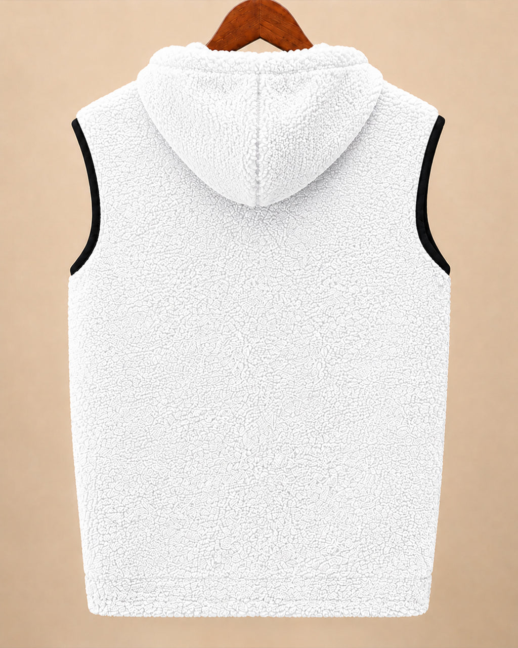 Cloudshel* Sleeveless Sherpa Hoodie #1