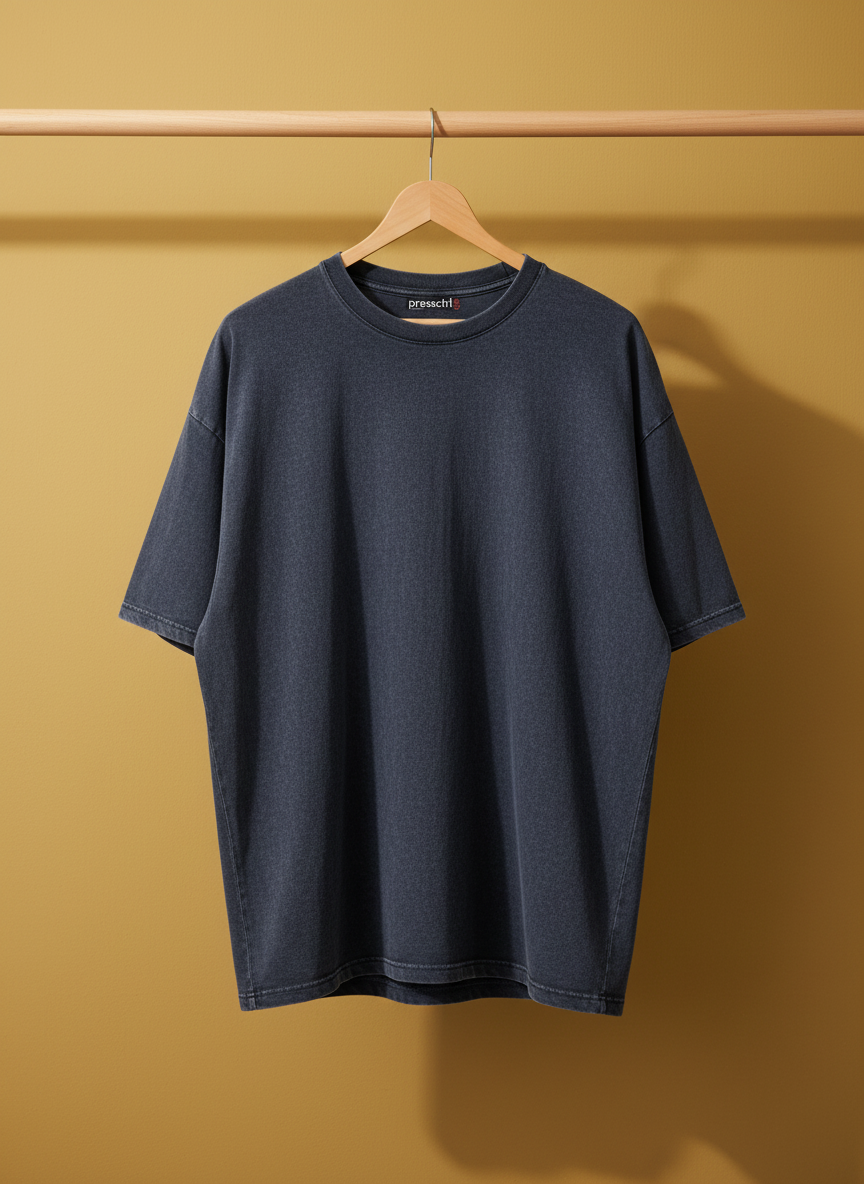 ACID WASH OVER SIZE T-shirt#15