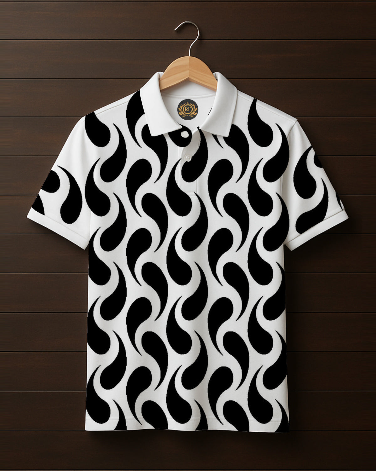 Printed Polo T-shirt#12