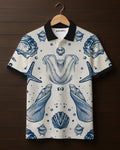 Tidal Printed Polo T-shirt#1