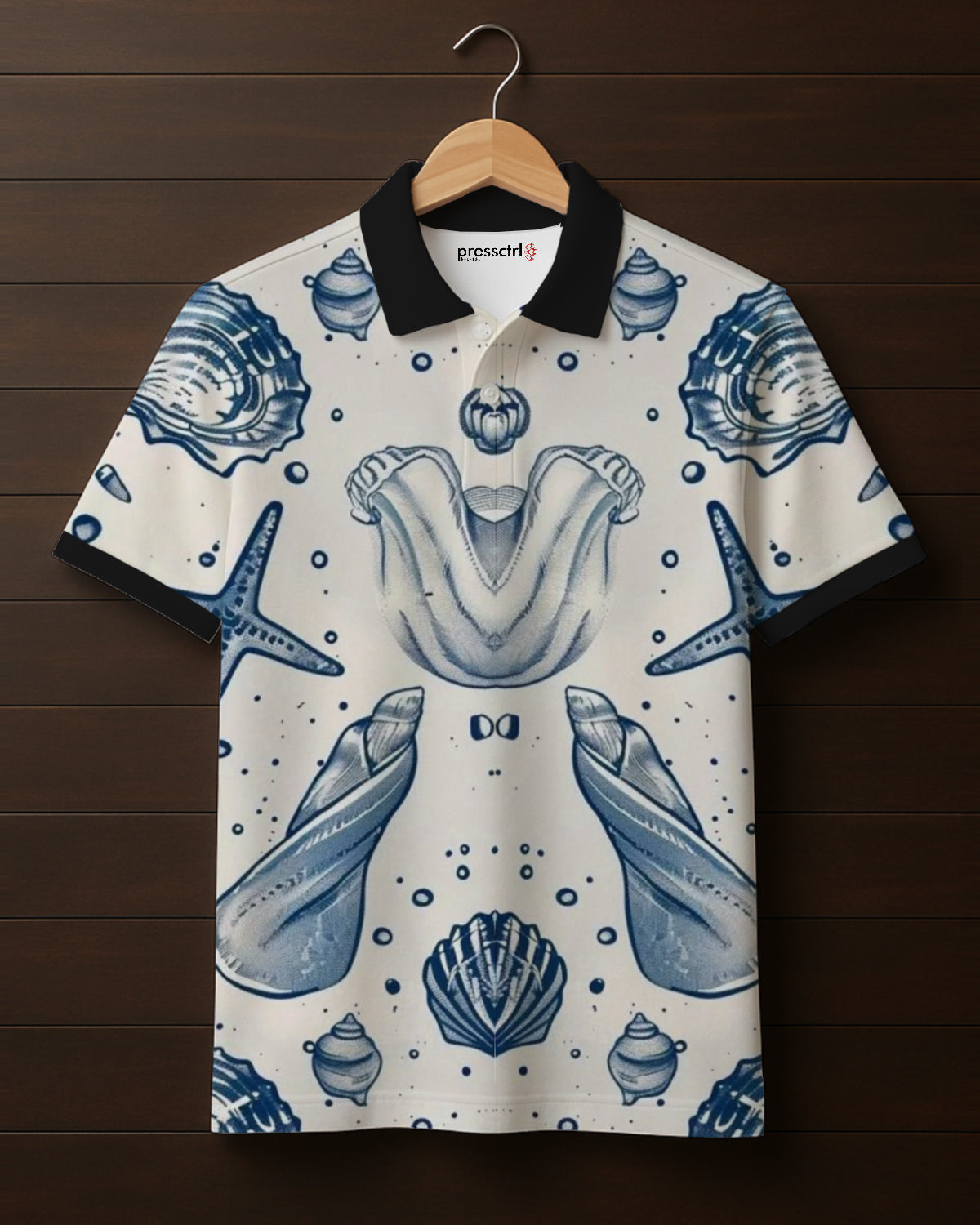 Printed Polo T-shirt#1